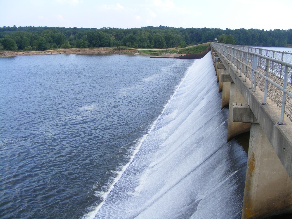 Lake D'Arbonne Spillway.  near Ruston